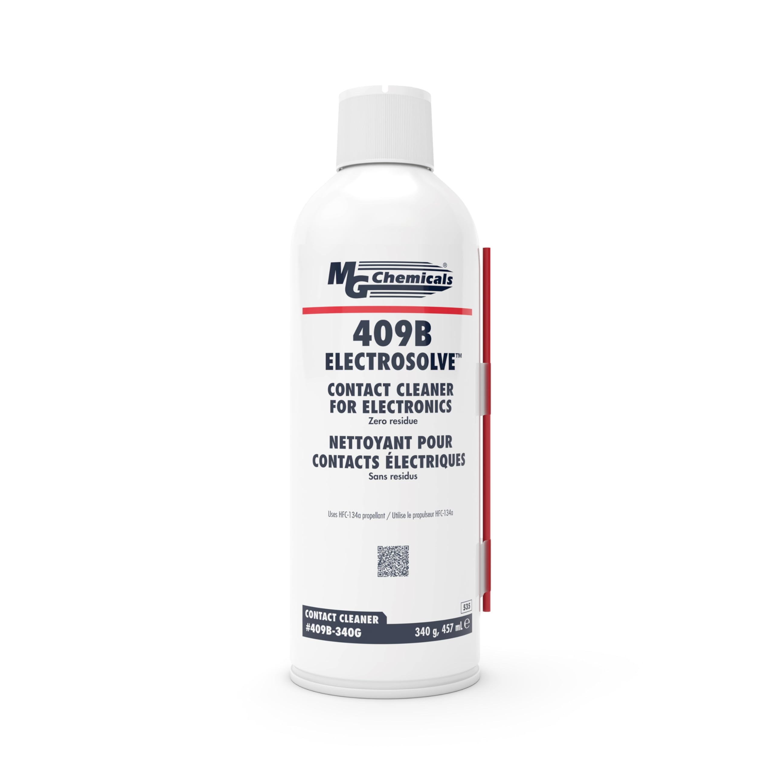 MG Chemicals 409B Electrosolve Zero Residue Electronic Contact Cleaner, Clear 15.45 Fl Oz