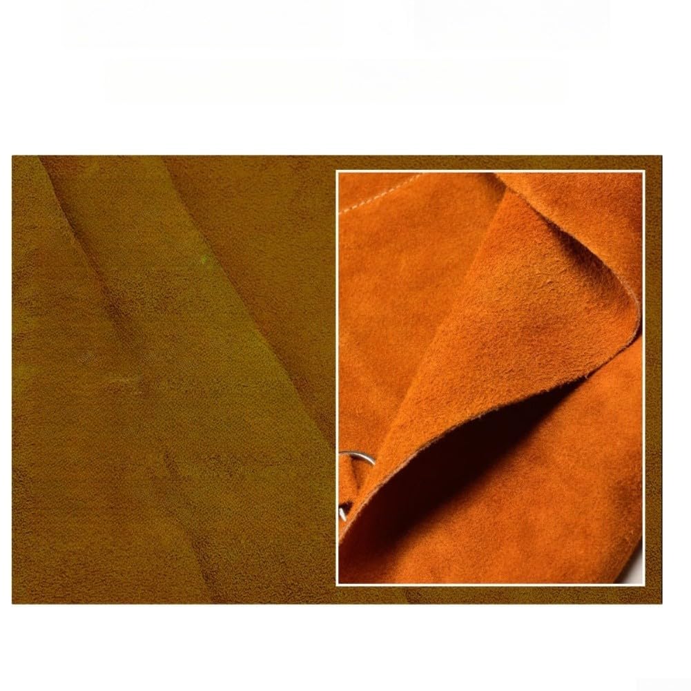 Tablier de soudage en cuir de vachette résistant à la chaleur 102 x 62 cm