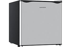 BANGSON 1.6 Cu.Ft Miniature Refrigerator: Perfect for Space-Starved Dwellings