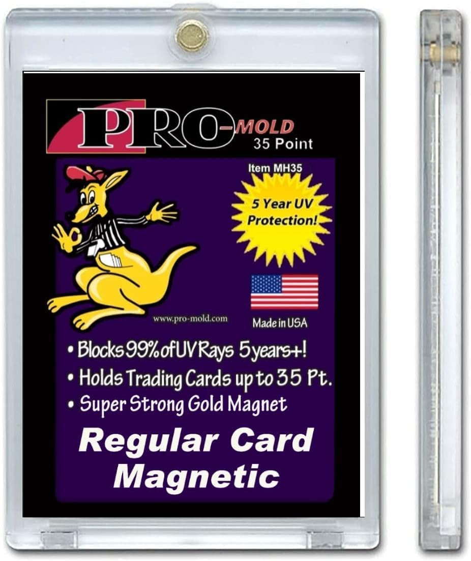Amazon.com: Pro-Mold 35pt Magnetic Card Holders - Pack of 5 (5