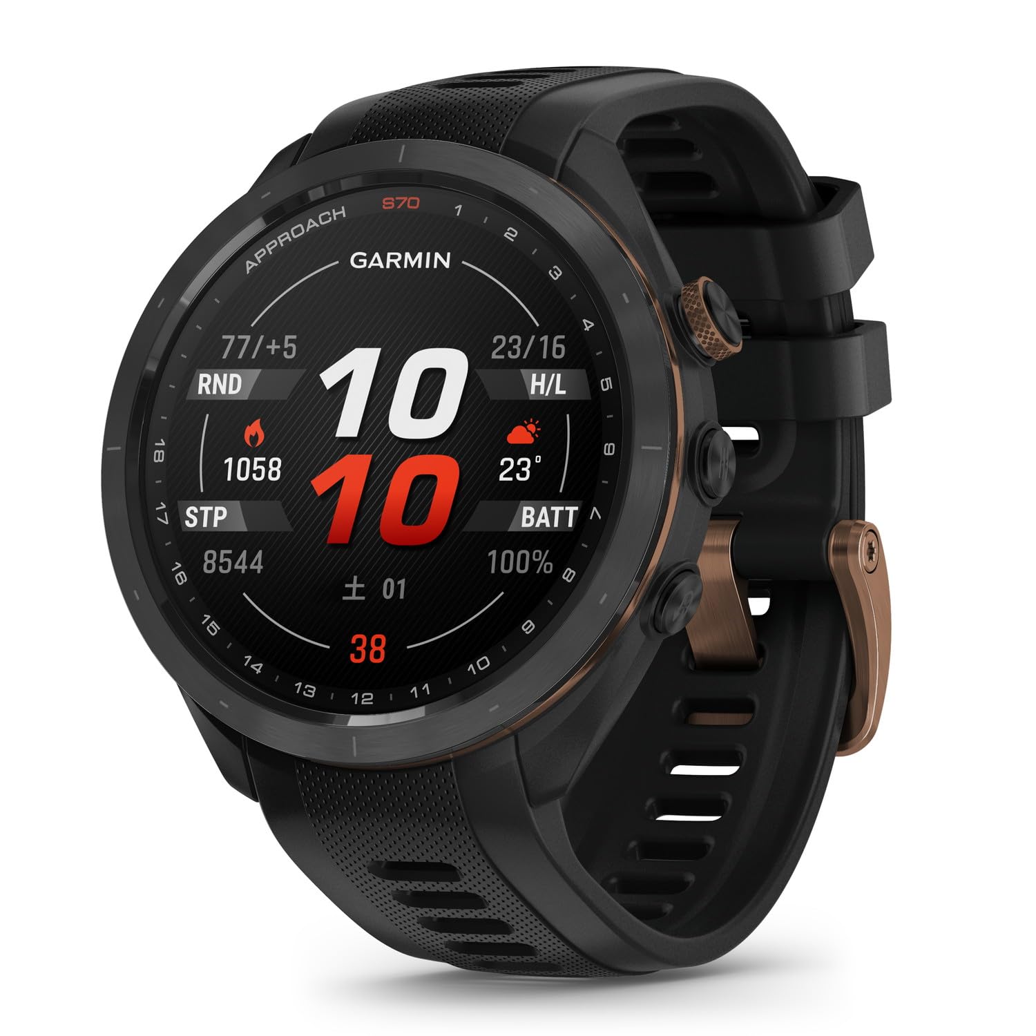 Amazon.co.jp: GARMIN Approach S70 47mm Black Bronze Edition Golf