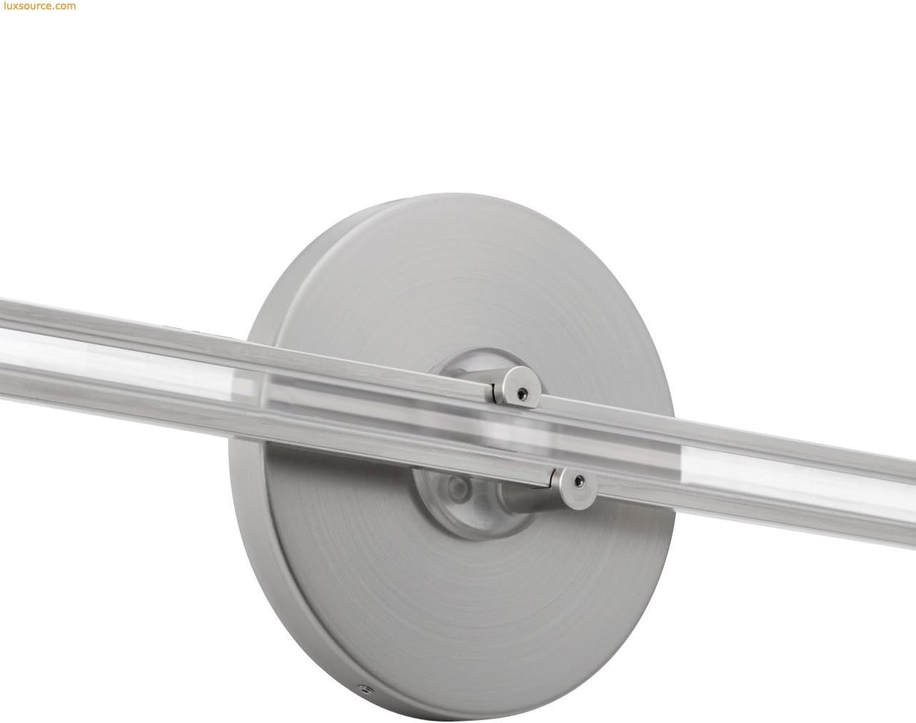 LBL Lighting REMOTECNPDIRWSCLED LED Illuminated Wall Monorail Round