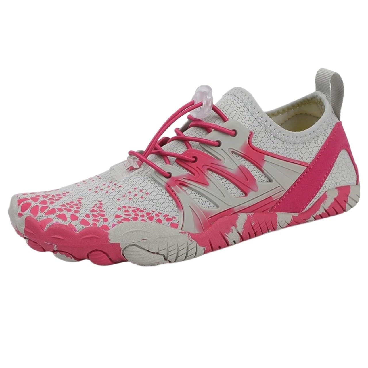 Zapatos De Agua Zapatos de agua for mujer, zapatos acuáticos descalzos for hombre, calzado de playa de secado rápido, zapatillas deportivas transpirables, zapatos de senderismo antideslizantes(Rose Re