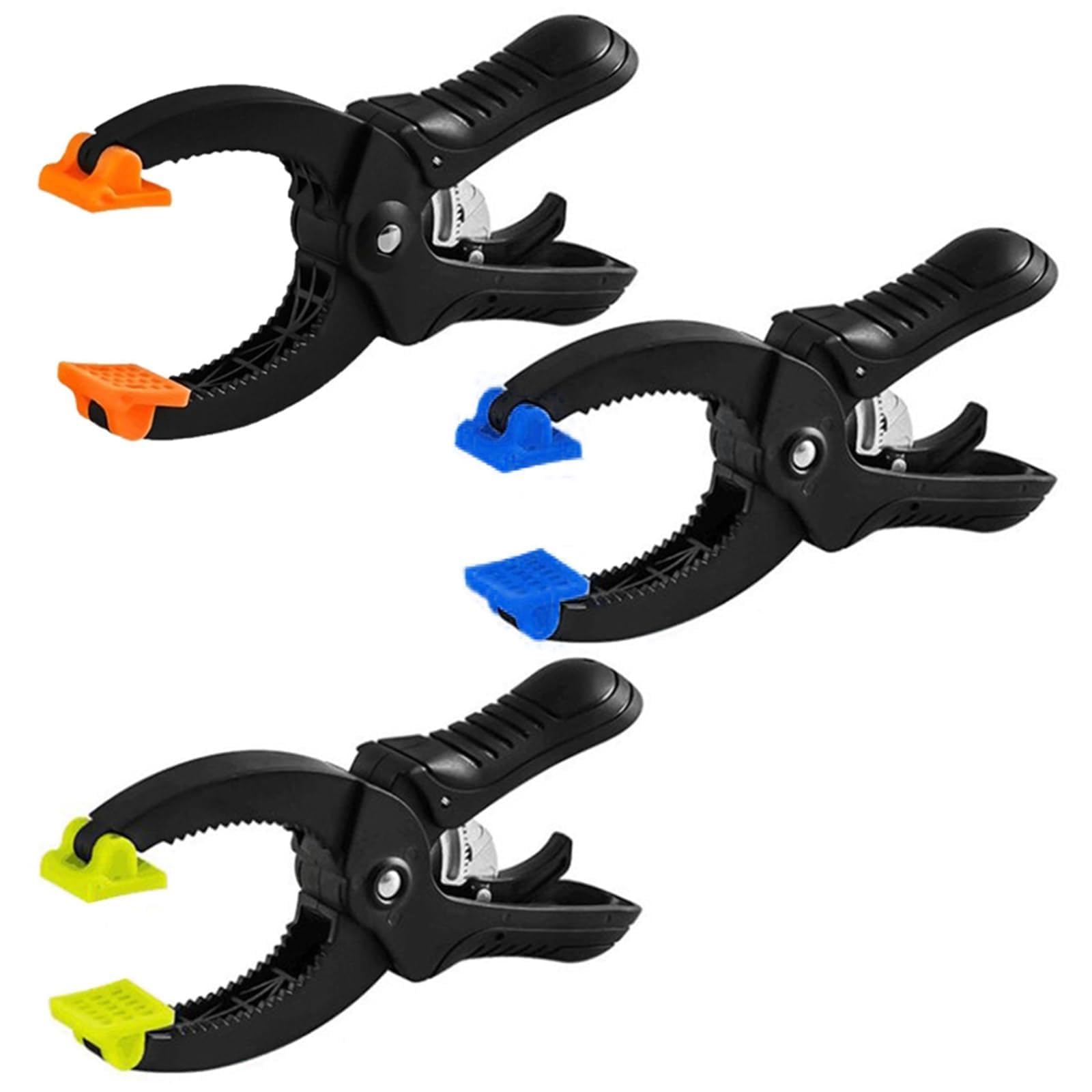 Multipurpose Fast Ratchet Woodworking Clamp 42mm Spring Clamps for Home Improvement Arts and