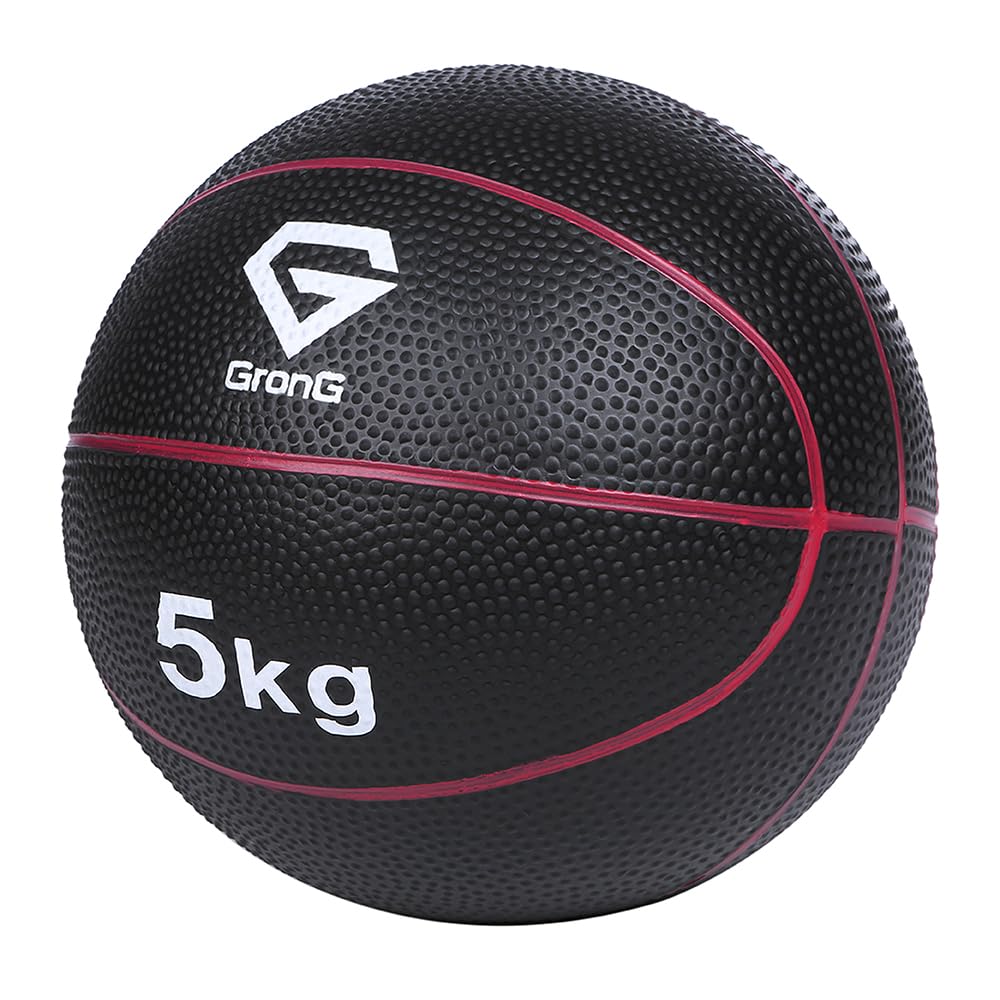 グロング メディシンボール 5kg ウェイトボール 筋トレ ボール トレーニング…