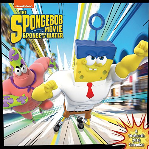 SpongeBob Movie 2016 Wall Calendar