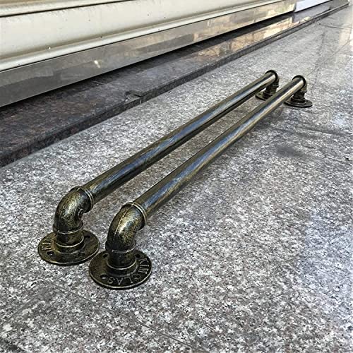 Rambarde d'escalier en bronze de 540 cm avec kit de support mural - 4