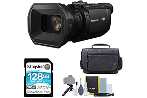 Panasonic HC-X1500 4K Camcorder Bundle with Memory Card and Camera Bag
