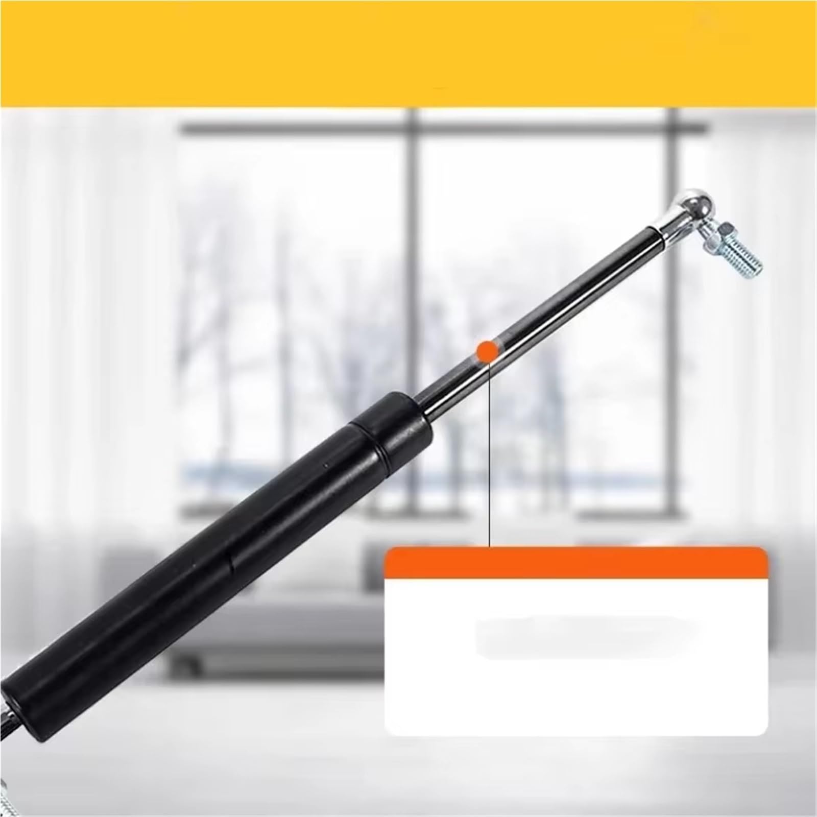 heckklappendämp 1PC 400N/90LB 8X18 Gasdruckfedern Enden Requisiten Shock Lift Unterstützt RV Bett Plattform Luke Aufzüge Für Boot Strut Bar(YQ 8 18-260-600)