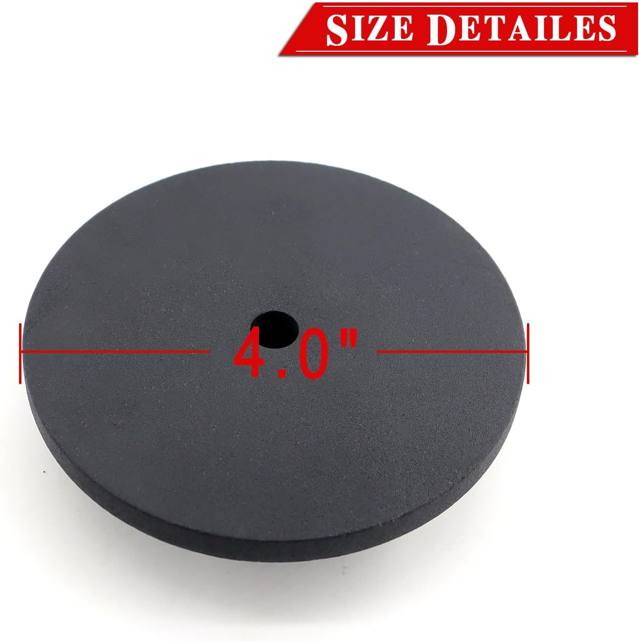 Bottle Style Jack 3 inch Extension,Flat Pad, 3 inch Lifting Saddle for Bottle Jack That has a 1.5" Lifting Platform or Smaller