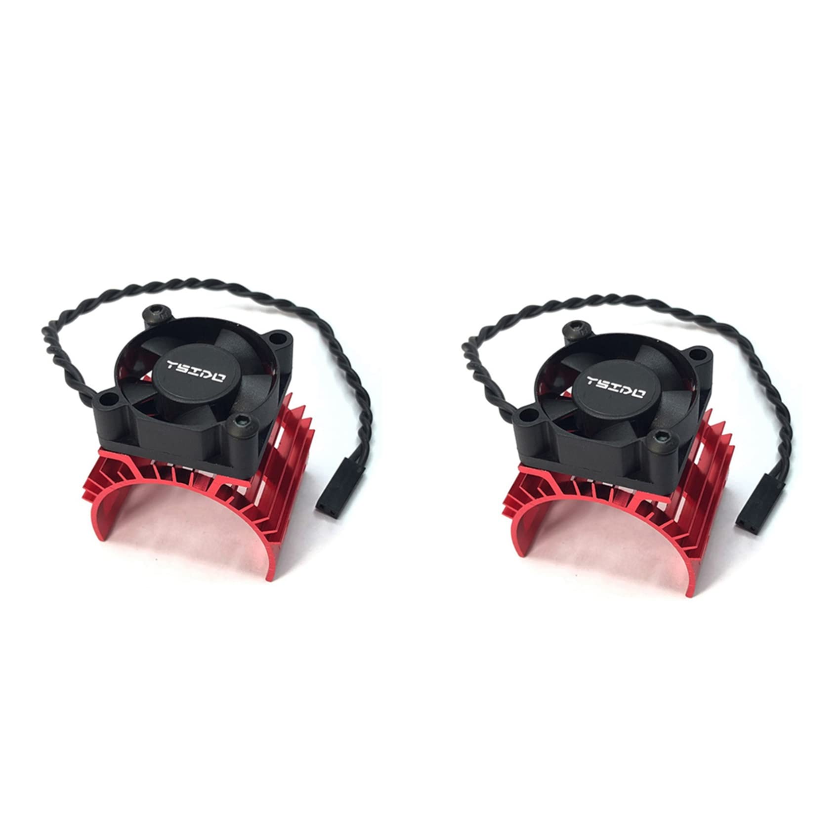 2X Motore Dissipatore Termico Coperchio Ventola di Raffreddamento per 144001 124019 124018 124016 104001 RC Auto 540 550 3650 Motore Dissipatore di ,2