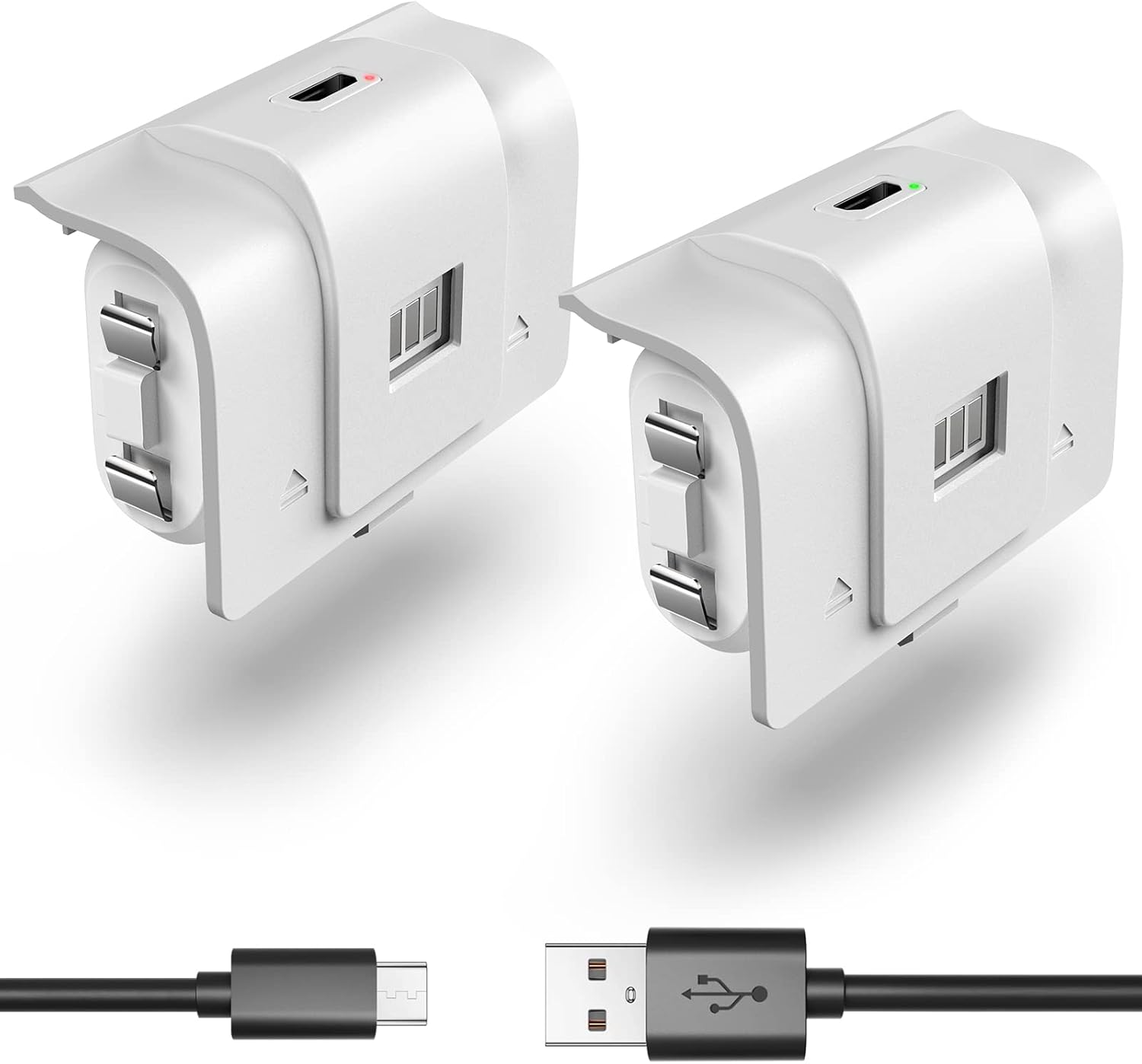 2 Pack Rechargeable Controller Battery Pack for Xbox One/Xbox Series X