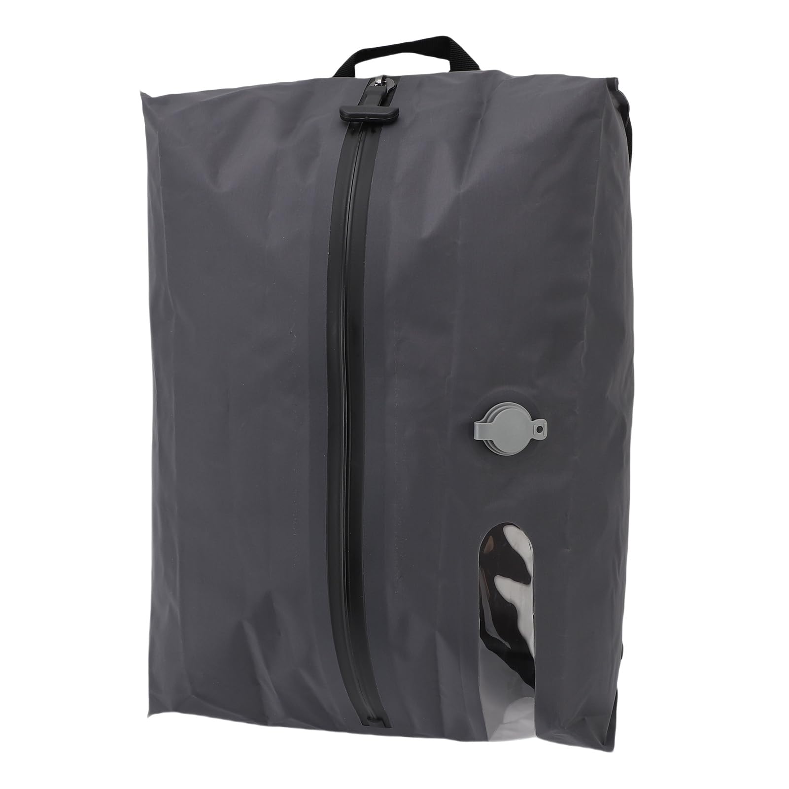 Jectse Sacco di Compressione Sottovuoto Riutilizzabile Impermeabile in TPU da 16 Litri per Risparmiare Spazio in Viaggio, 1 Confezione per Valigie, Zaini, Bagagli (GRAY)