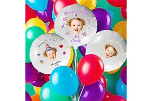 Custom Foil Balloons with Photo | Personalized Balloons with Name | Customized...