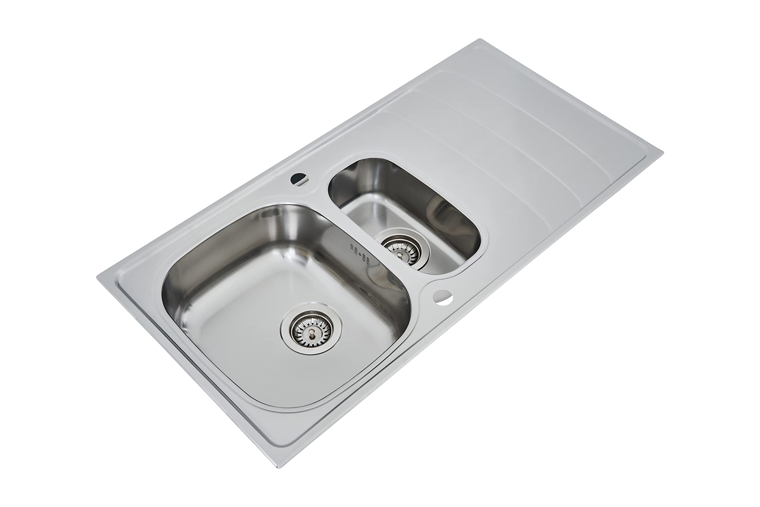 Respekta Miami Lavello, inox, 100x50 cm, 1,5 vasche