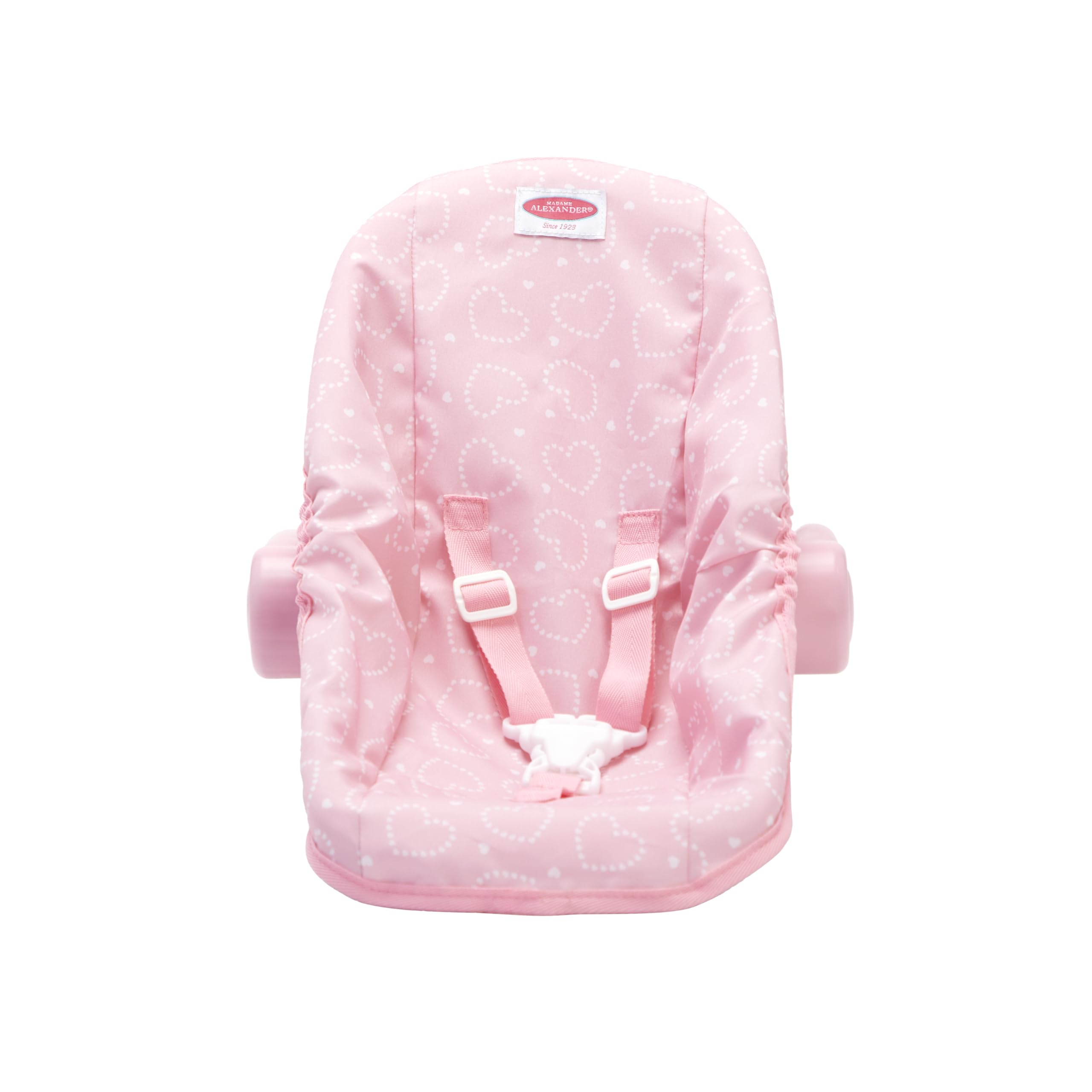 Madame Alexander Car Seat/Carrier for Dolls, Pink Heart