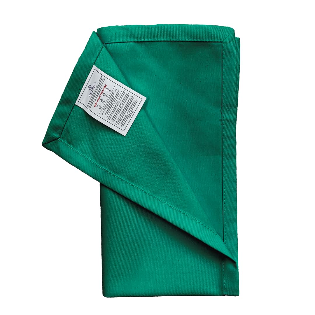 Sweet Needle Bottle Green Cloth Napkins Set, High absorbency for spills washable, resistant to wrinkles - Image 4