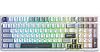Aula F99 3 Modes RGB Hot Swap Mechanical Linear GrayWood V3 Switch Wireless Macro Keyboard Gray