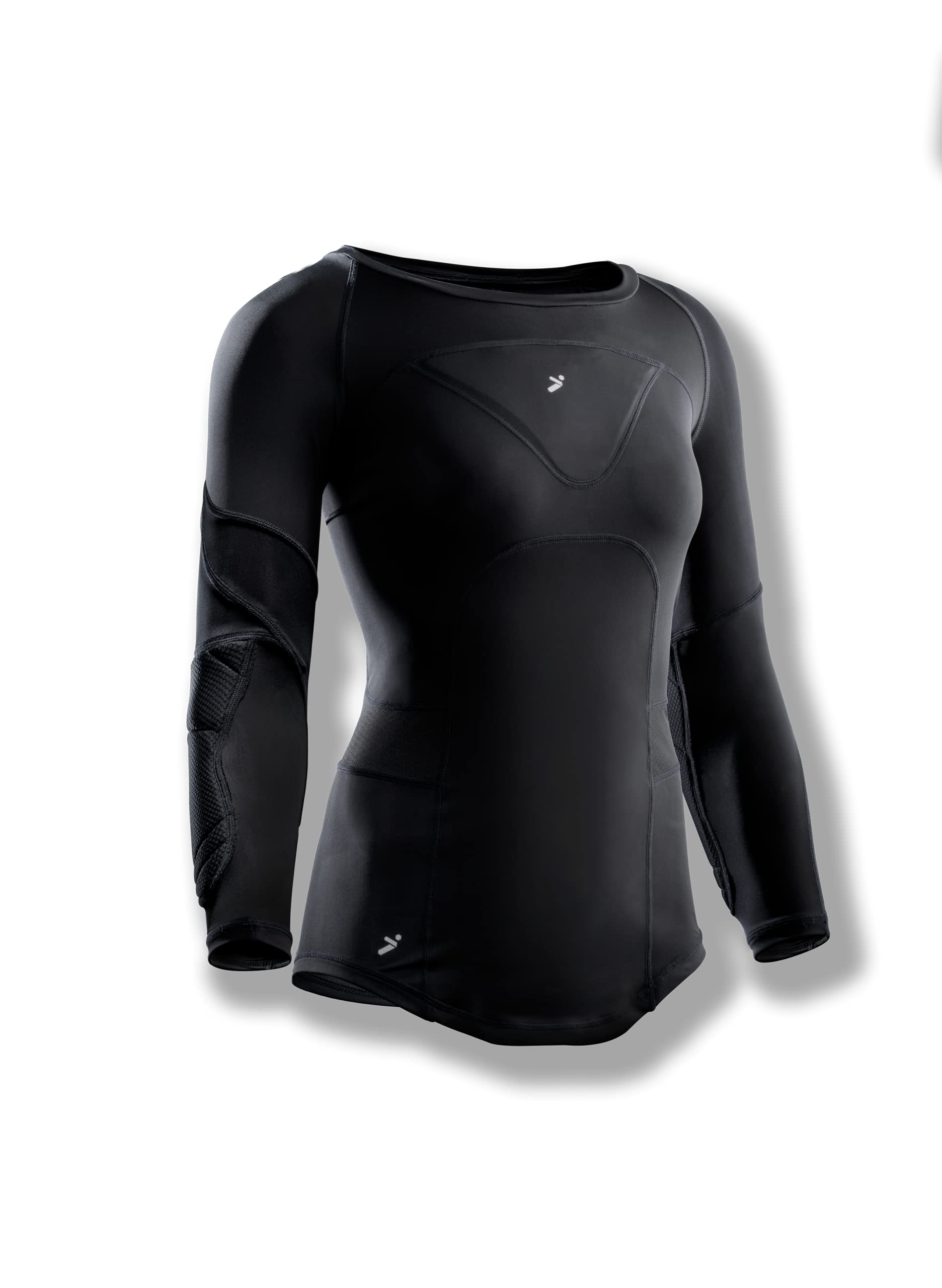 StorelliWomen’s Bodyshield Goalkeeper ¾ Undershirt, High-Impact Protection for Female Soccer & Field Players, Breathable