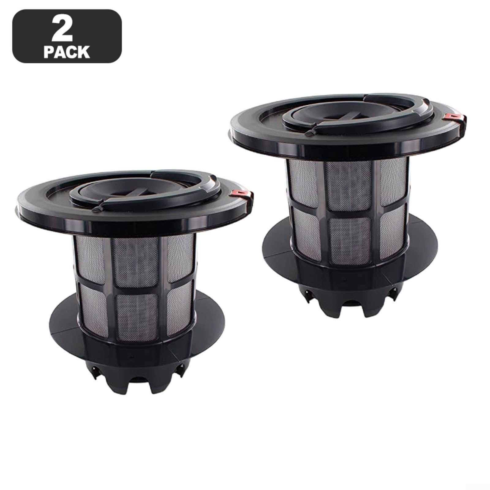 Filtro ciclónico lavable para aspiradoras 00708278 708278 compatible con GS-50 Zoo'o Animal Series, sustituye a 656669 624144 Lamella Design cilindro de escape parte (paquete de 2)