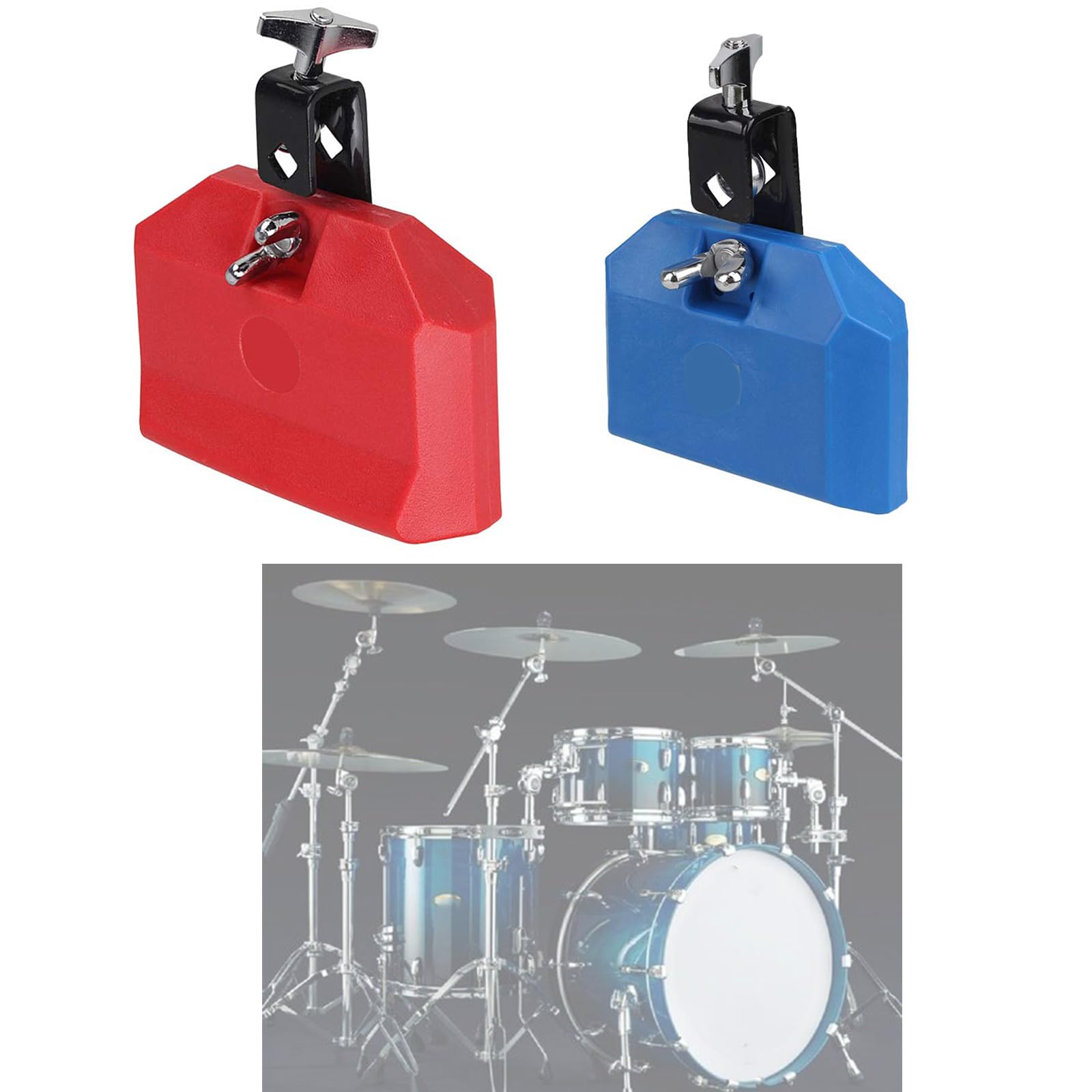 2 Pièces Claves De Rythmique En Plastique Outil De Percussion Compact Pour Activités Scolaires Accessoires De Batterie Répétitions De Groupe Claves D'éducation Musicale