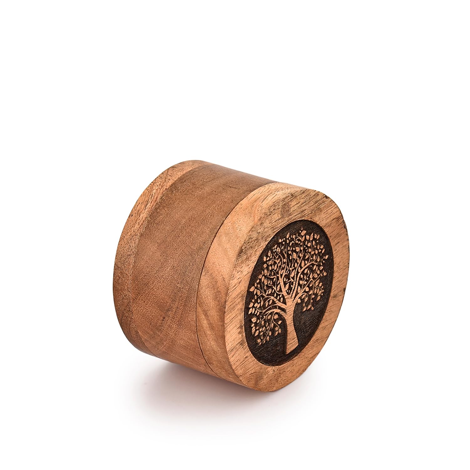 Indus Lifespace Decorative Urn Acacia Wood Urns for Ashes Pet Urn Wood Keepsake Box Urns for Cat Dogs (3.5" x 3.5" x 2.5") - Image 3
