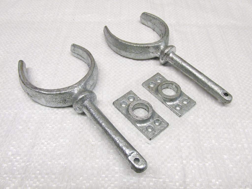 x2 7/16" Rowlocks with Plates
