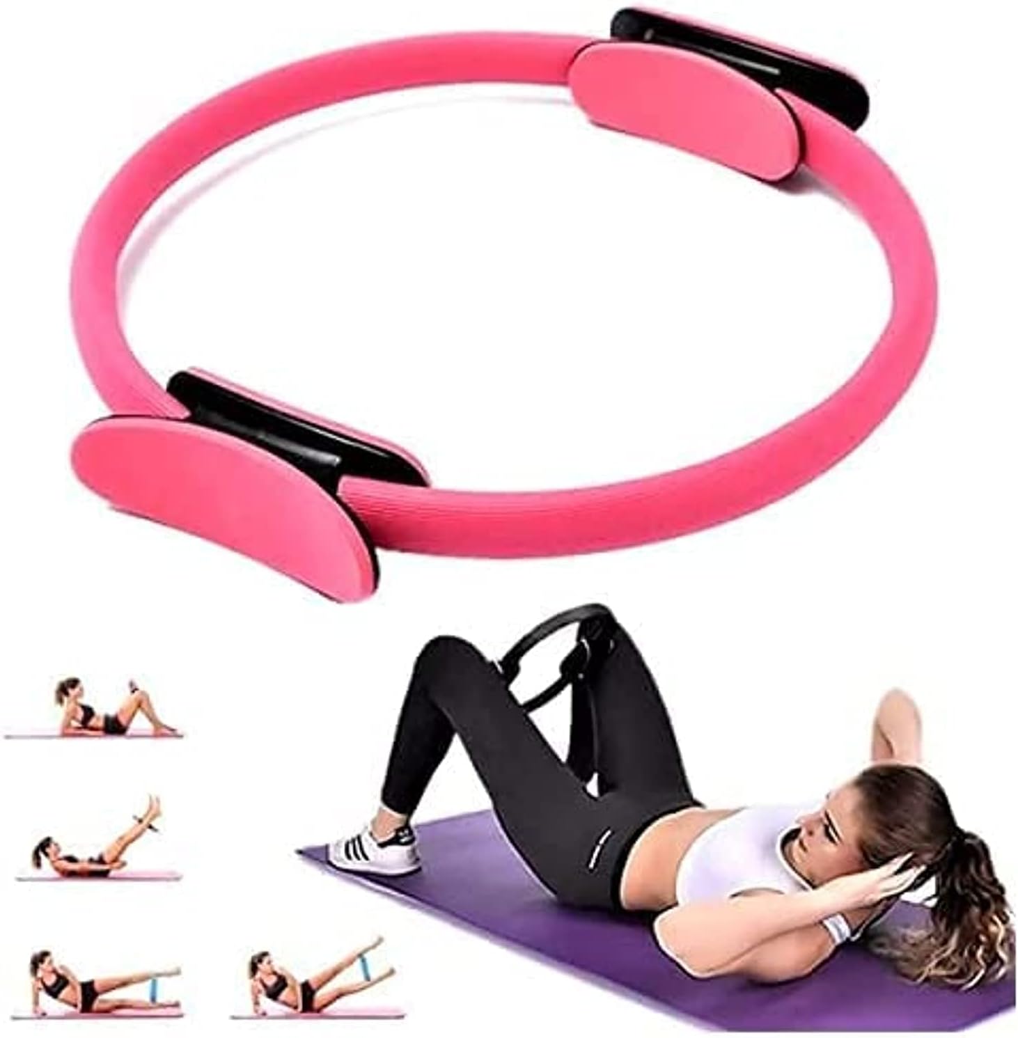 Yoga Pilates Ring Pilates Fitness Magic Circle Wrap Slimming Body Building Fitness Circle Yoga Accessories foamroller
