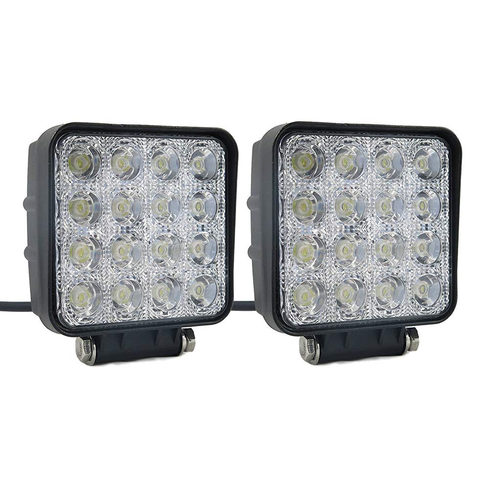 Uonlytech 48W 16 led spot led Light Off Road Work Lights Driving Lights