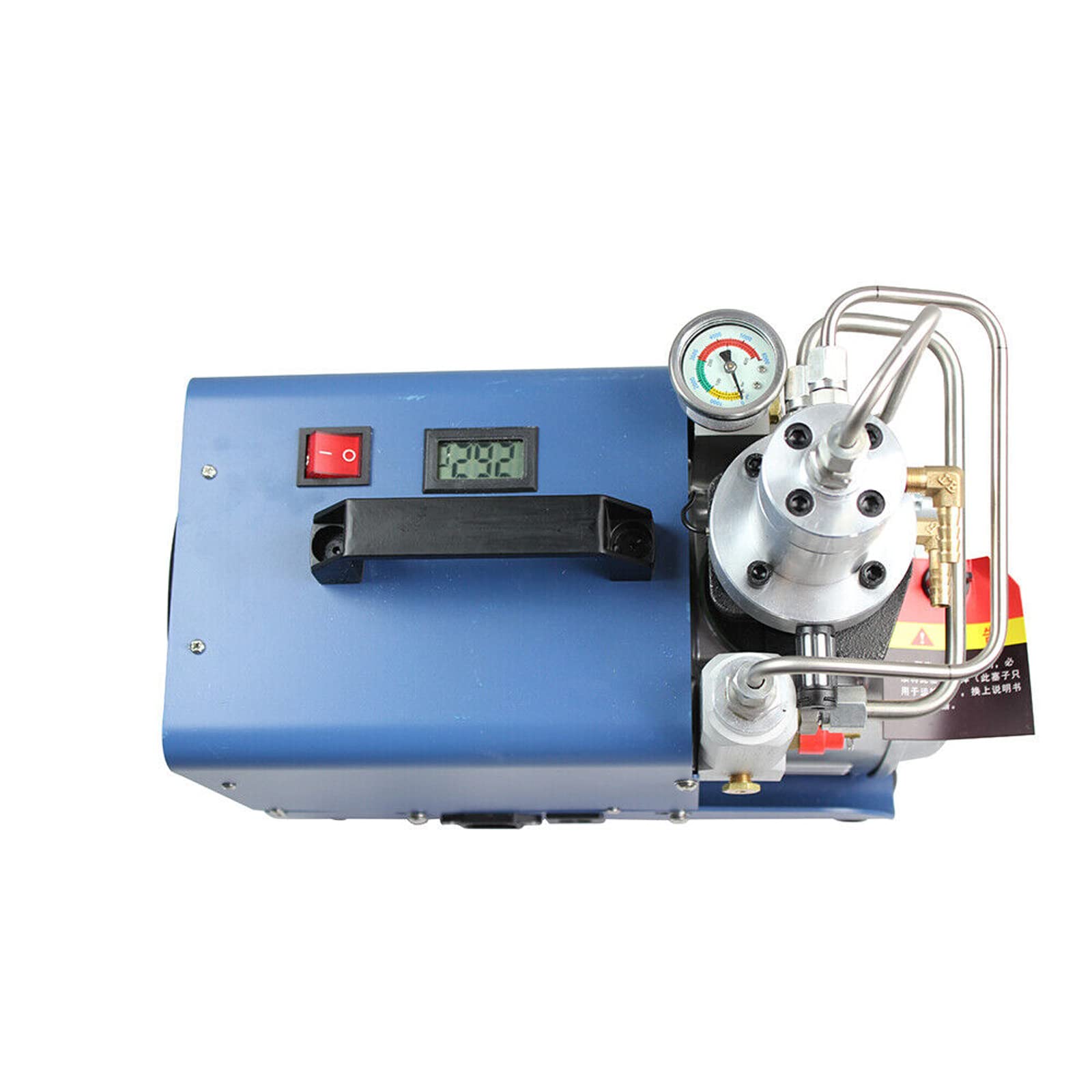 Elektryczna sprężarka powietrza 1800 W 300 bar 4500 Psi PCP sprężarka powietrza pompa kompresorowa chłodzenie wodą