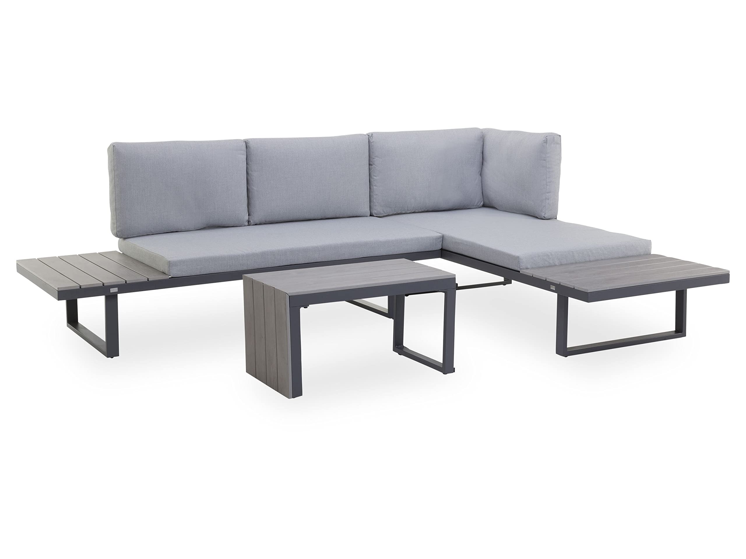 Outdoor Loungeecke Dubai grau