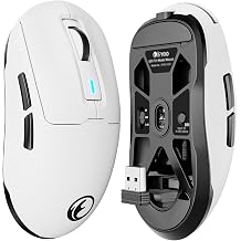 G59 2.4G/BT/Kablolu Kablosuz Oyun Faresi,  arj Edilebilir USB Type-C Kablosuz Oyun Faresi, 6 Ayarlanabilir DPI, Maksimum 8000 DPI, 60g Hafif, 6 Programlanabilir D me, PC Bilgisayar Diz st