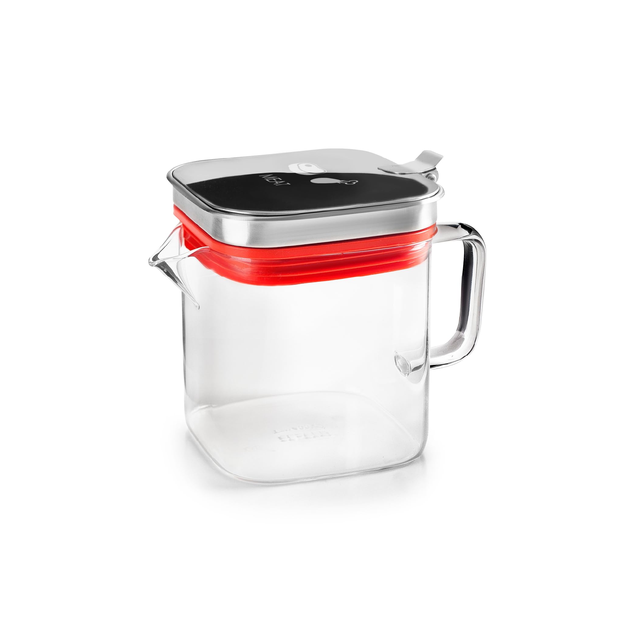 Recycleur d'Huile Carré Poisson IBILI - 600ml Antidérapant