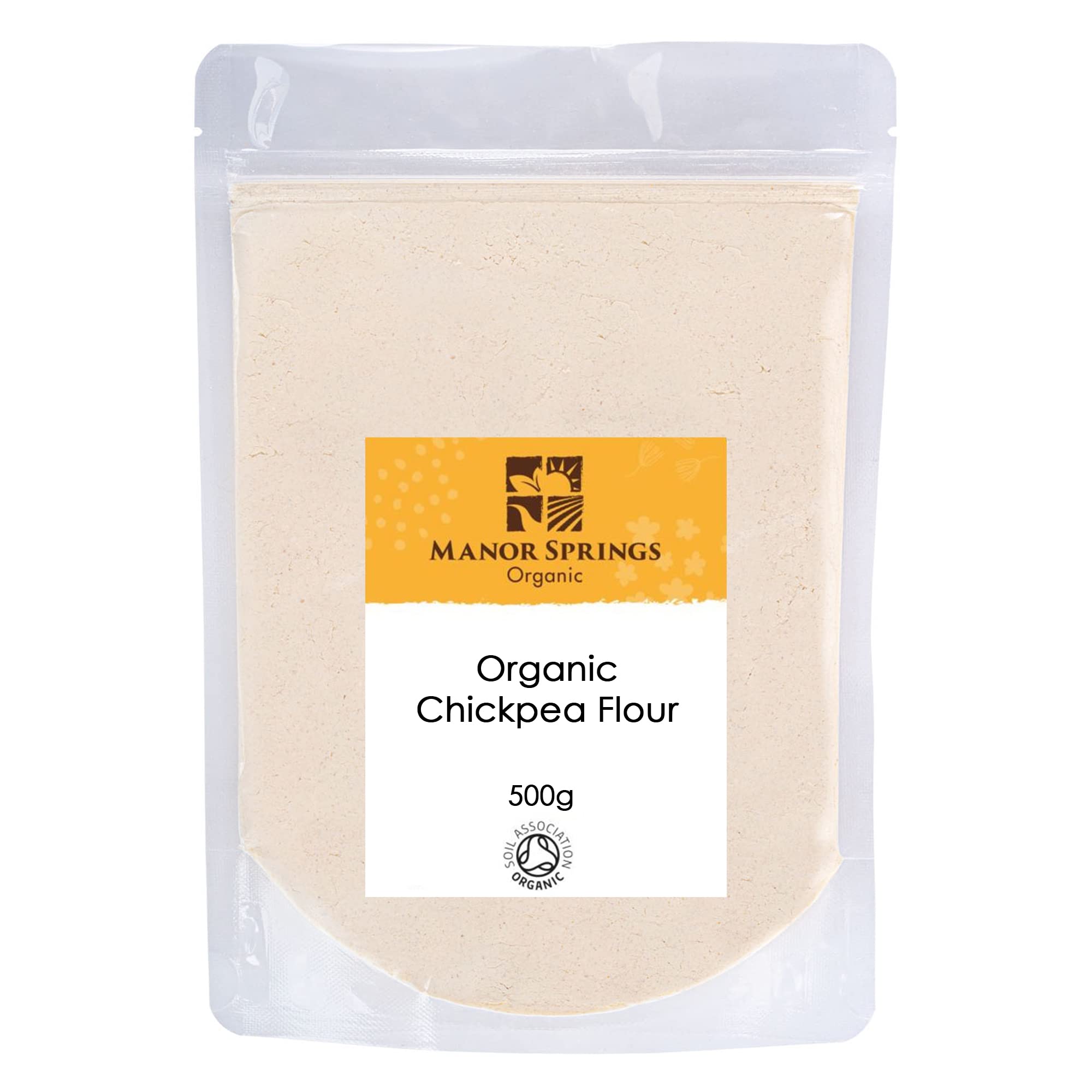 Organic Chickpea Flour 500g by Manor Springs Organic