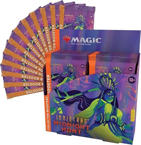 Miniatura 5 de Magic The Gathering Collector Booster Pack Lote MTG Innistrad Midnight Hunt