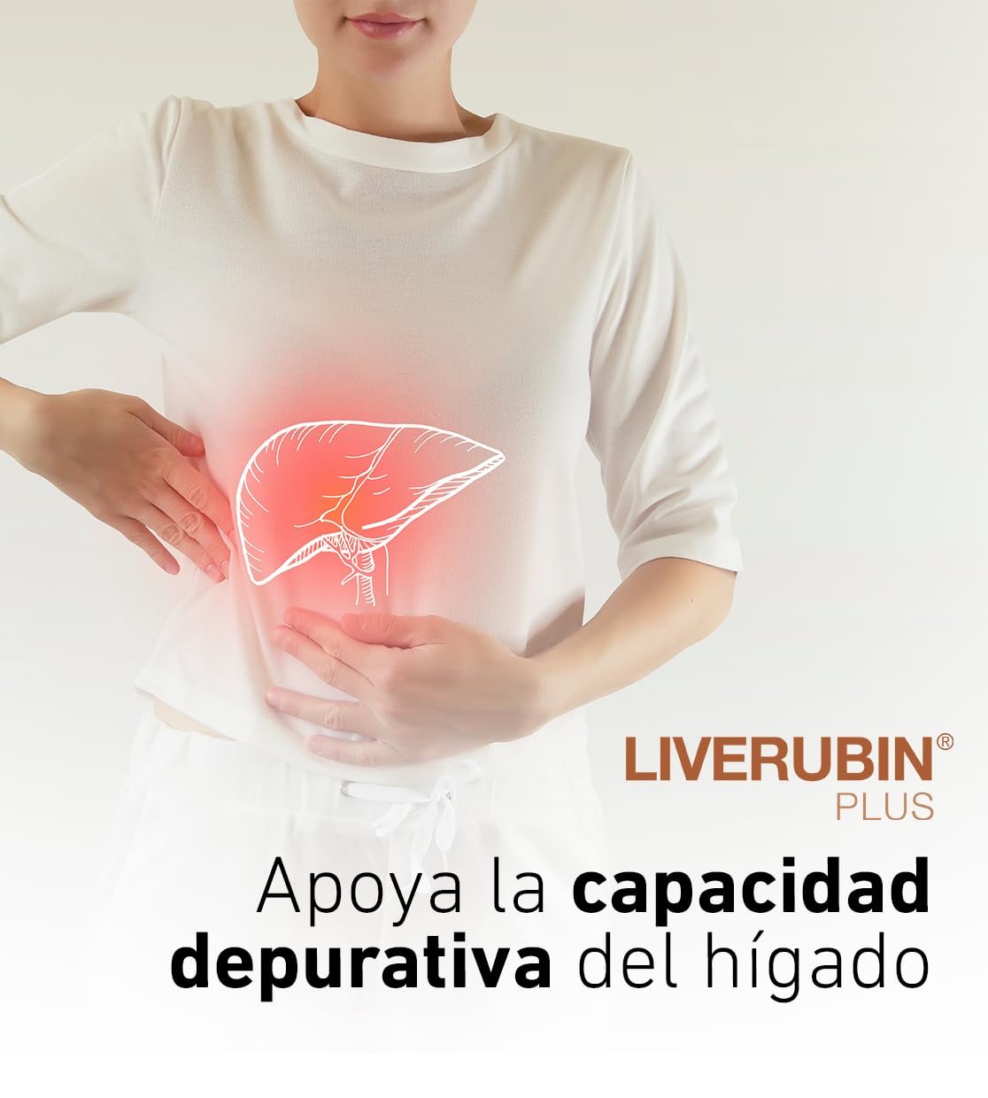 AlchemLife - Liverubin Forte | Apoyo a la Función Hepática y Biliar| 30 Cápsulas | Prevención de la Acumulación de Grasa en el Hígado | con Cardo Mariano, Colina, Alcachofa y Cúrcuma | Sin Gluten
