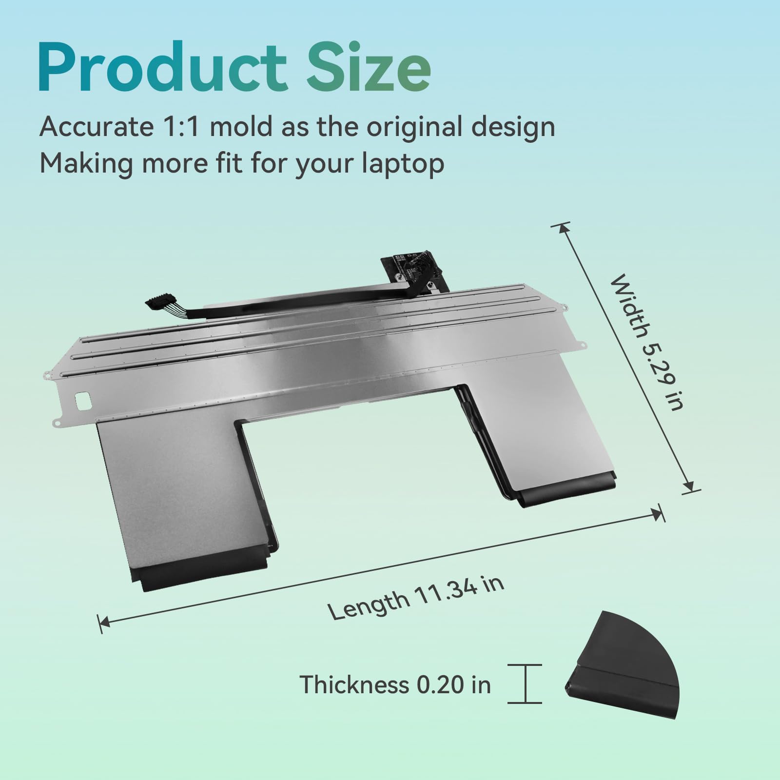 K KYUER A2389 Laptop Batería para MacBook Air 13" Model A2337 (M1, Late 2020) EMC 3598 MacBookAir10,1 MGN53LL/A MGN83LL/A MGN63LL/A MGN93LL/A MGN73LL/A MGNA3LL/A MGND3LL/A MGNE3LL/A MGN93B/A MGN63B/A