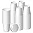 Huaiid 3 oz 100 Pack Disposable Paper Cups, Bathroom Mouthwash Cups, Espresso Disposable Cups for Bathroom, Snack, Espresso, Mouthwash (White)