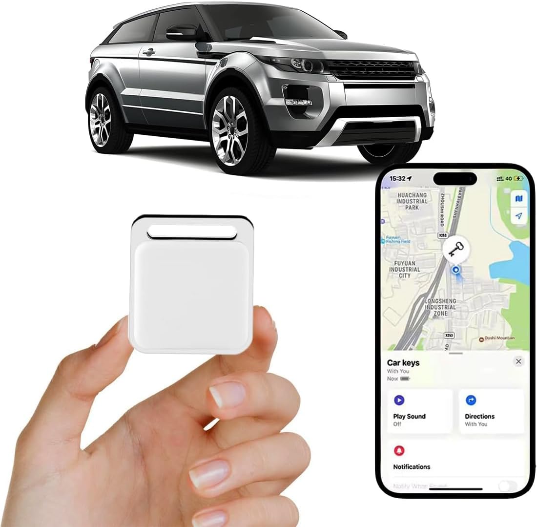 Colorclowns Mini GPS Tracker for Vehicles No Subscription,Car Portable Real Time GPS Tracking Device, for Car,Kids,Dogs.Long Standby/No Monthly Fee/No SIM Card Required