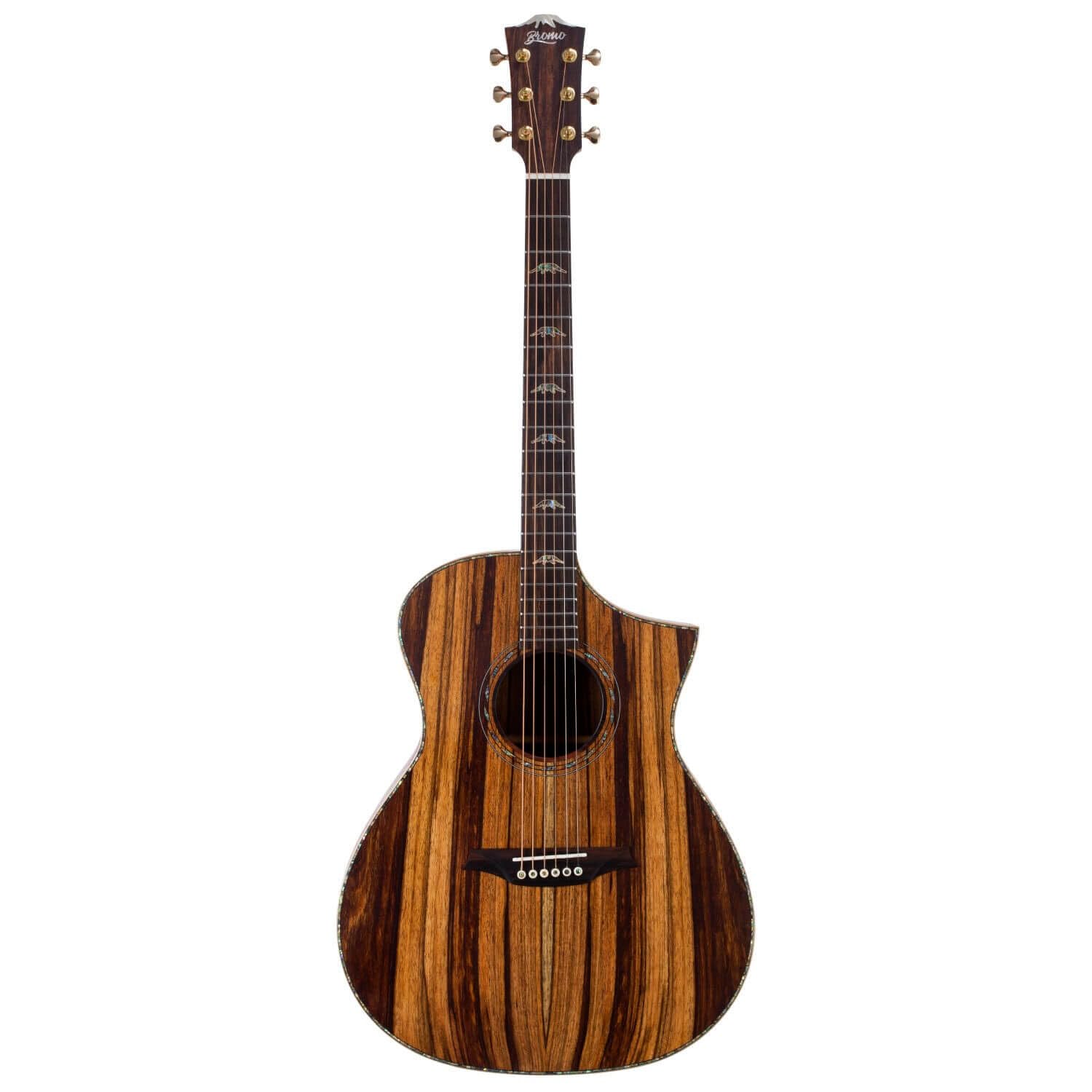 【最終値下げ】Bromo BAR4GCE エレアコ Amazon.com: Bromo BAR 4GCE All-Solid Acoustic/Electric Guitar from