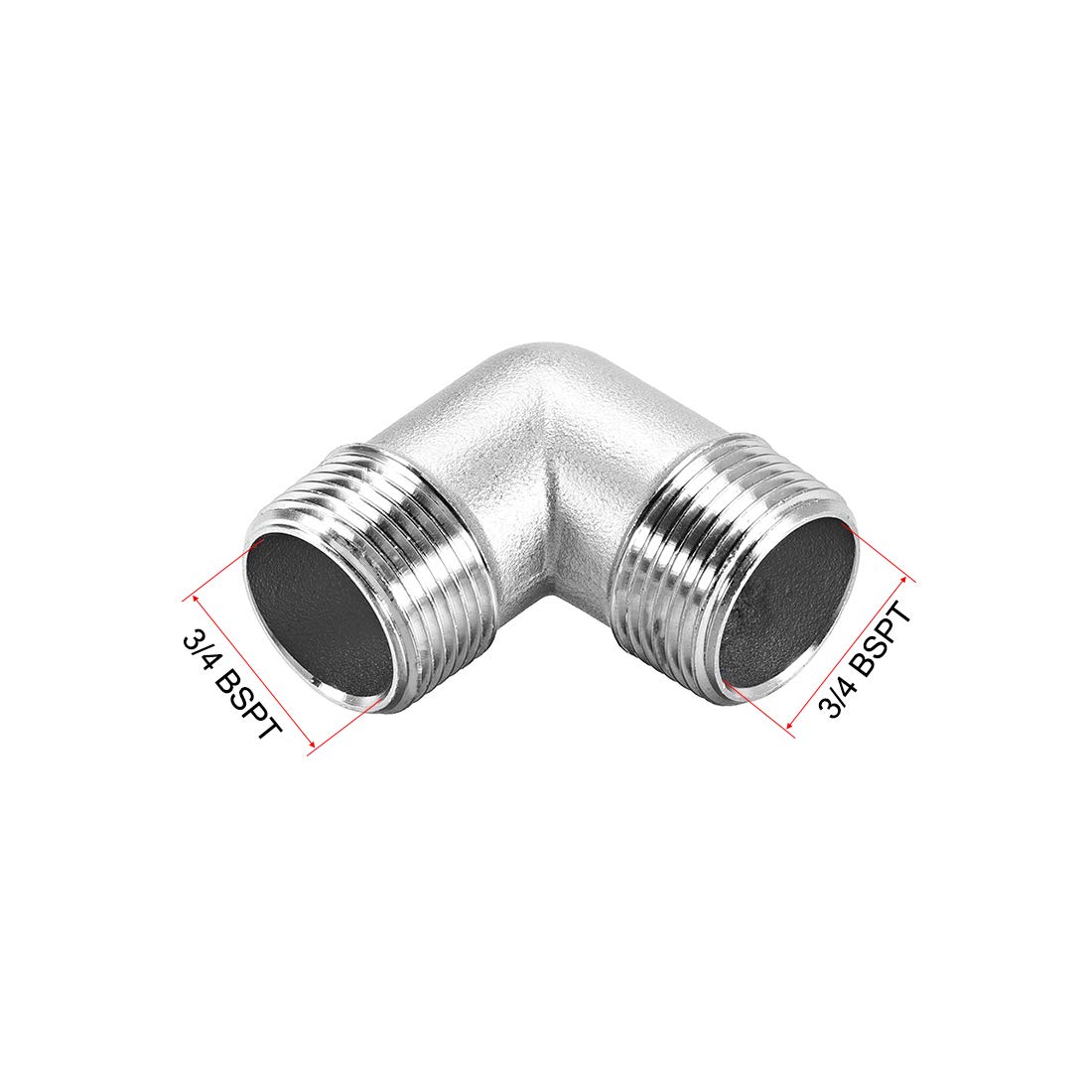 Streetel Bow 90 Degree--Slb 90 Degree Stainless Steel Pipe Fitting - ASE B1.20.1 (NPT) , DIN 2999&BS21 - View #4