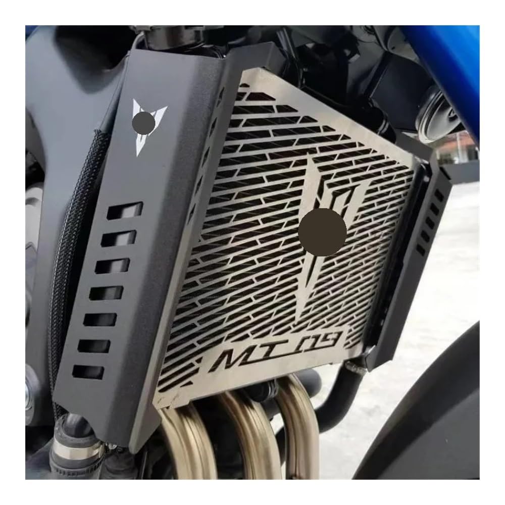 Grille De Protection Pour Radiateur De Moto - Compatible Yamaha XSR900, MT-09, Tracer 900, En Alliage D'aluminium Noir - 11