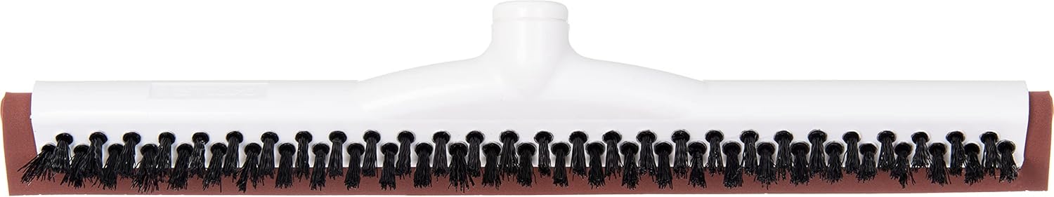 Carlisle FoodService Products 36781800 Double Foam Rubber Acme Threaded Squeegee with Plastic Frame, 18" Length, Red - (Pack of 10)