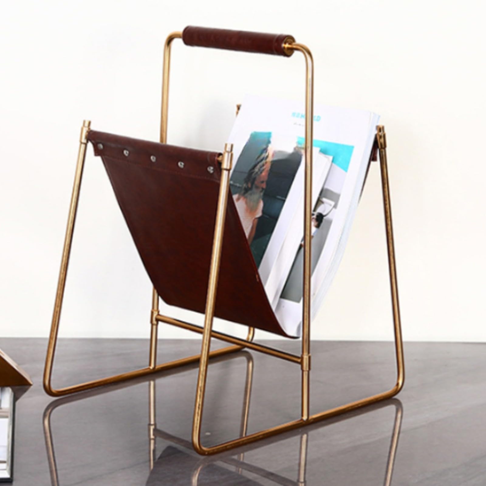 Porte-Revues avec Poignées Compact