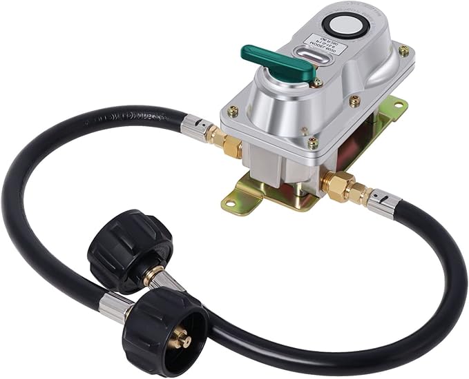 RV Propane Regulator 2 Stage Auto Changeover LP Propane Gas Regulator
