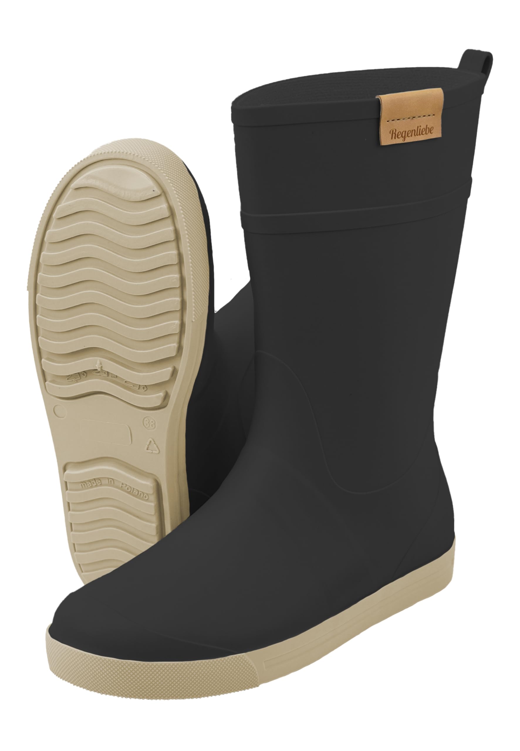 Regenliebe Damen Regenstiefel Rainy Day halbhoch Gummistiefel
