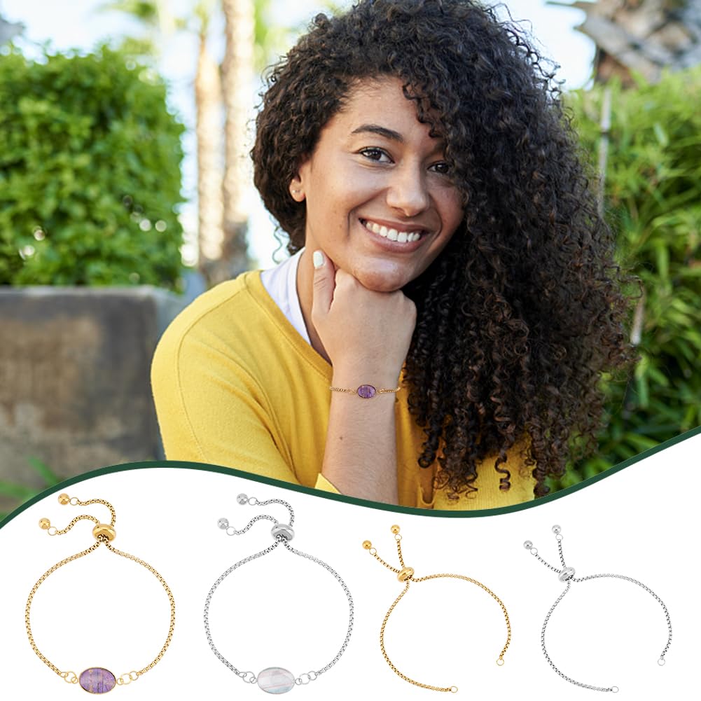 Go Dutch Label Dubbele goud armband met bloemen