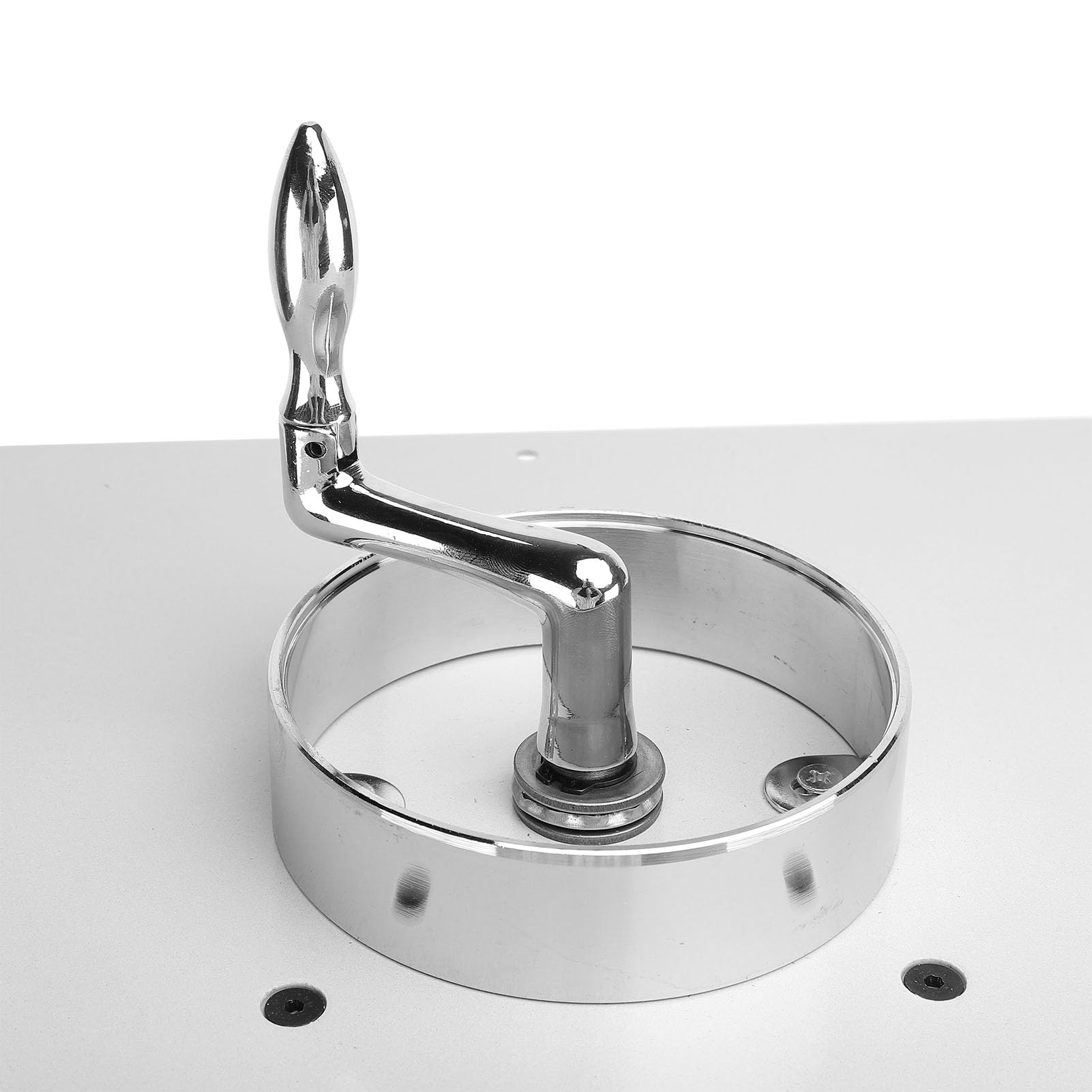 Generic Regulowana Noga Stołu Podnoszonego do łodzi kempingowych. Korba 310 Mm do 720 Mm Stop Aluminium