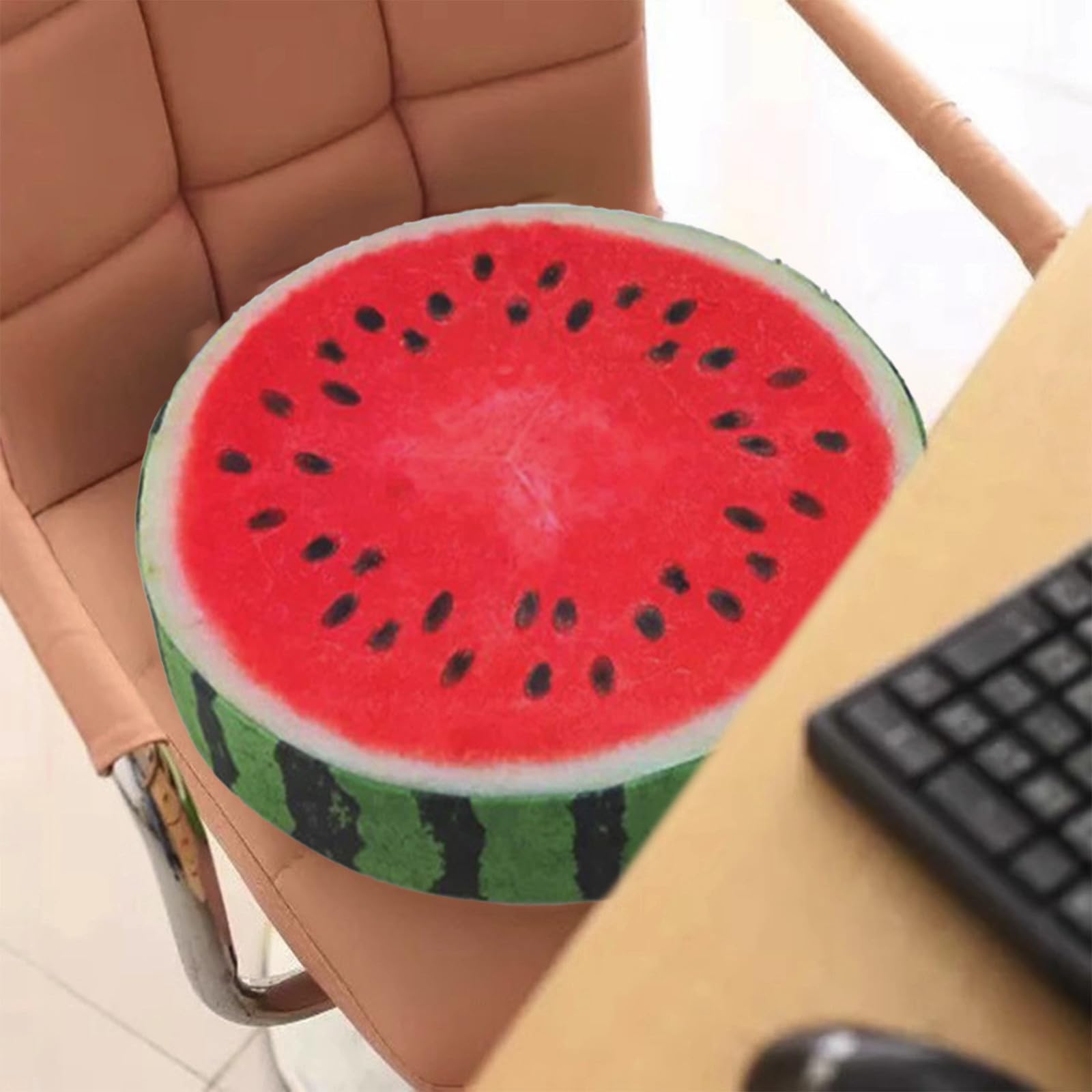 Body Pillows for Adults Round Foam Cushion Pillow for Pressure Relief Breathable Seat Cushion for Office Chair and
