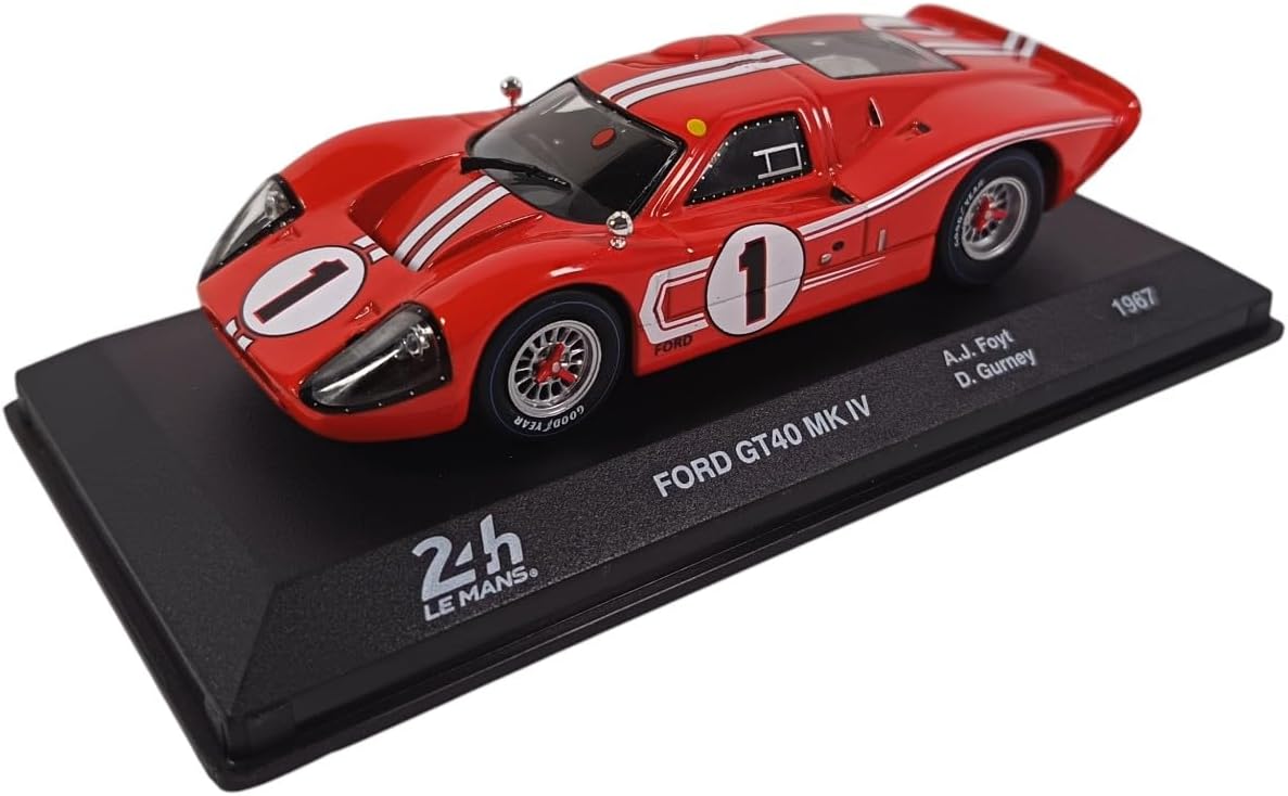 OPO 10 - 1/43 Scale Le Mans Miniature car Ford GT40 MK IV Winner (1967) - ALA075